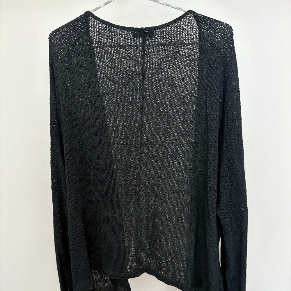 Brandy Melville Black Open Front Cardigan